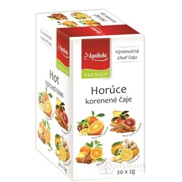 APOTHEKE PREMIER SELECTION Horúce korenené čaje 20x2 g (40 g) obrázok