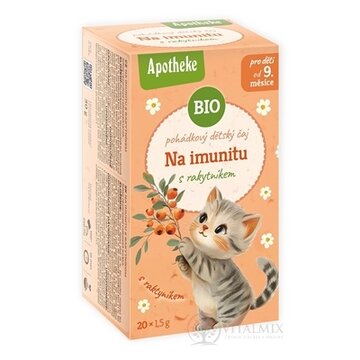 APOTHEKE ROZPRÁVKA Na imunitu s rakytníkom BIO bylinný čaj (od ukončeného 9. mesiaca) 20x1,5 g (30 g) obrázok