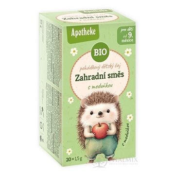 APOTHEKE ROZPRÁVKA Záhradná zmes s medovkou BIO ovocný čaj, detský (od ukončeného 9. mesiaca) 20x1,5 g (30 g) obrázok