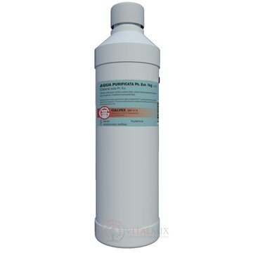 Aqua purificata Ph.Eur. - GALVEX Čistená voda 1x1 kg obrázok