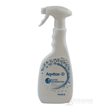 Aqvitox-D roztok na ošetrenie rán, s rozprašovačom 1x500 ml obrázok