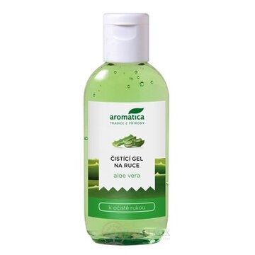 aromatica ČISTIACI GÉL NA RUKY aloe vera 1x75 ml obrázok