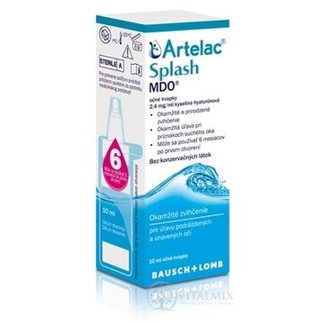 Artelac Splash MDO očné kvapky s kyselinou hyalurónovou 1x10 ml obrázok