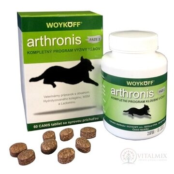 arthronis FÁZA 2 tbl CANIS  so syrovou príchuťou 1x60 ks obrázok