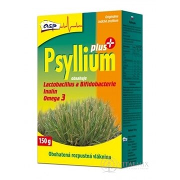 asp Psyllium PLUS rozpustná vláknina, s laktobacilmi a bifidobaktériami, 1x150 g obrázok