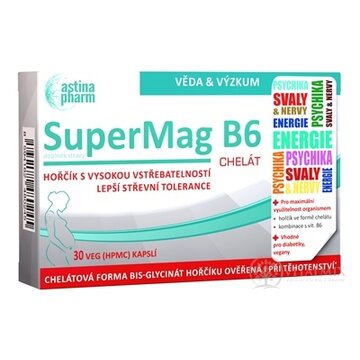 Astina SuperMag B6 CHELÁT cps 1x30 ks obrázok
