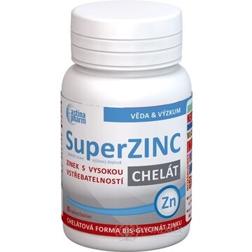 Astina SuperZINC CHELÁT tbl 1x90 ks obrázok