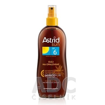 Astrid sun Olej na opaľovanie OF 6 sprej 1x200 ml obrázok