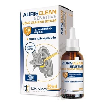 AurisClean Sensitive ušné olejové sérum 1x20 ml obrázok