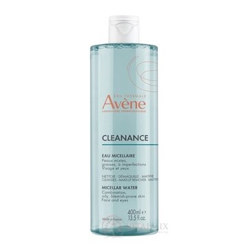 AVENE CLEANANCE MICELÁRNA VODA mastná pleť a so sklonom k nedokonalostiam (inov.2023) 1x400 ml obrázok