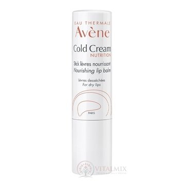 AVENE COLD CREAM NUTRITION Balzam na pery výživný, na citlivé pery 1x4 g obrázok