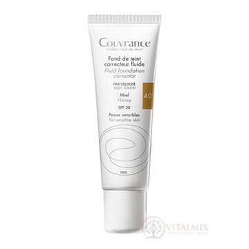 AVENE COUVRANCE FDT CORRECTEUR FLUIDE MIEL tekutý krycí mejkap SPF20 -   tmavý odtieň (inovácia) 1x30 ml obrázok