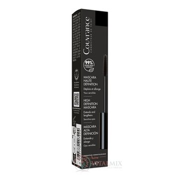 AVENE COUVRANCE ŠPIRÁLA HIGH DEFINITION čierna maskara, predlžujúca, citlivé oči 1x7 ml obrázok