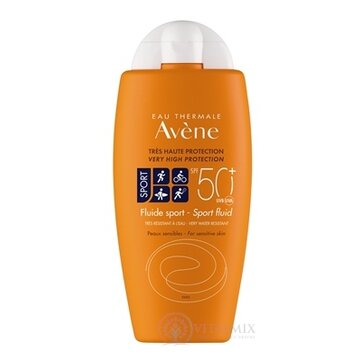 AVENE FLUIDE SPORT SPF50+ sport fluid, veľmi vysoká ochrana 1x100 ml obrázok