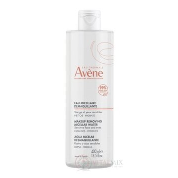 AVENE MICELÁRNA VODA na odlíčenie citlivá pleť a oči 1x400 ml obrázok