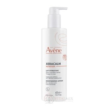 AVENE XERACALM NUTRITION Hydratačné mlieko pre veľmi suchú citlivú pokožku 1x400 ml obrázok