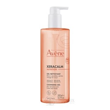 AVENE XERACALM NUTRITION Umývací gél pre suchú citlivú pokožku 1x500 ml obrázok