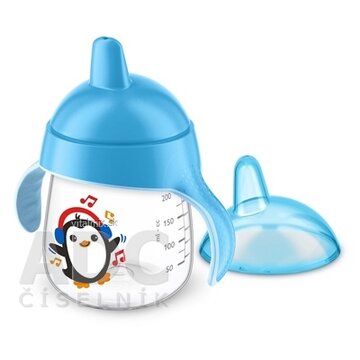 AVENT HRNČEK Premium 260 ml s držadlami od 12 mesiacov, tvrdý náustok, chlapec, 1x1 ks obrázok