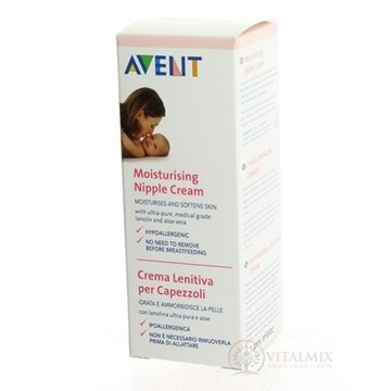 AVENT NIPPLE CREAM zvlhčujúci krém na bradavky 1x30 ml obrázok