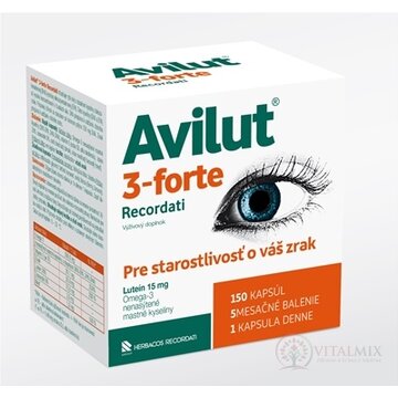 AVILUT 3-forte Recordati cps 15x10 ks (150 ks) obrázok