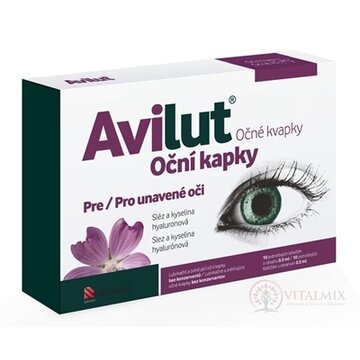 AVILUT Očné kvapky 10x0,5 ml obrázok