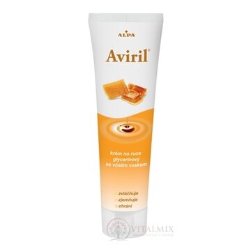AVIRIL KRÉM NA RUKY S VČELÍM VOSKOM glycerínový 1x100 ml obrázok