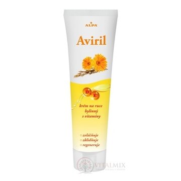 AVIRIL KRÉM NA RUKY S VITAMÍNMI bylinný 1x100 ml obrázok