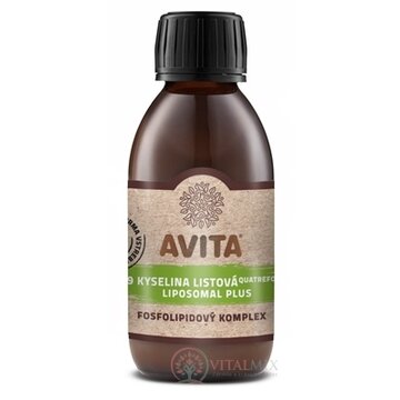 AVITA B9 KYSELINA LISTOVÁ LIPOSOMAL PLUS fosfolipidový komplex 1x200 ml obrázok