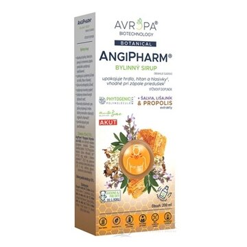 AVROPA AngiPharm bylinný sirup 1x200 ml obrázok