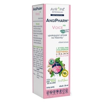 AVROPA AngiPharm Voice HA ústny sprej 1x30 ml obrázok