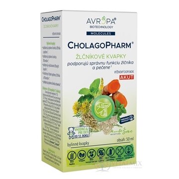 AVROPA CholagoPharm bylinné kvapky 1x50 ml obrázok