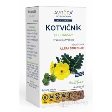 AVROPA KOTVIČNÍK Bulharský bylinné kvapky 1x50 ml obrázok