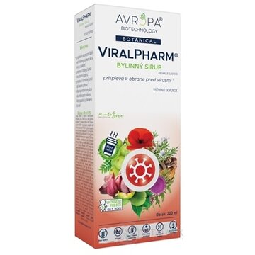 AVROPA ViralPharm bylinný sirup 1x200 ml obrázok