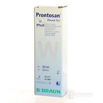 B.BRAUN PRONTOSAN WOUND GEL STERILNÝ čistenie, zvlhčovanie hlbokých rán, gél 1x30ml obrázok