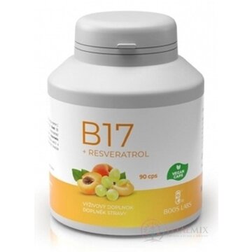 B17 + RESVERATROL - Boos Labs cps 1x90 ks obrázok