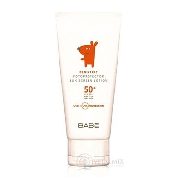BABÉ DIEŤA Mlieko na opaľovanie SPF 50+ (Pediatric sunscreen Lotion) 1x100 ml obrázok