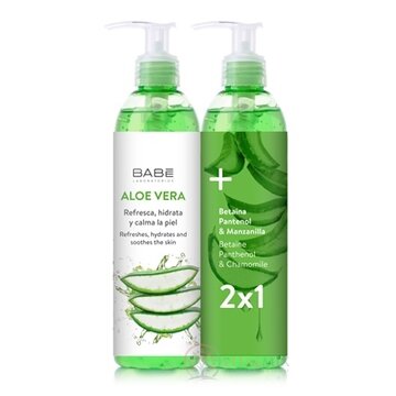 BABÉ TELO ALOE VERA GÉL 100% 2x300 ml, 1x1 set obrázok