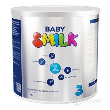 BABYSMILK 3 mliečna výživa pre malé deti v prášku (12 - 24 mesiacov) 1x900 g obrázok
