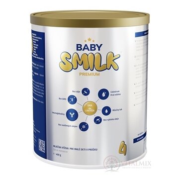 BABYSMILK PREMIUM 4 mliečna výživa pre malé deti v prášku, s Colostrom (od 24 mesiacov) 1x400 g obrázok