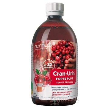Barny's CRAN-URIN FORTE PLUS tekuté brusnice 1x500 ml obrázok