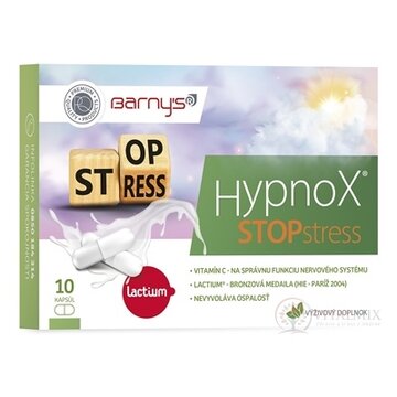 Barny's HypnoX STOPstress cps 1x10 ks obrázok