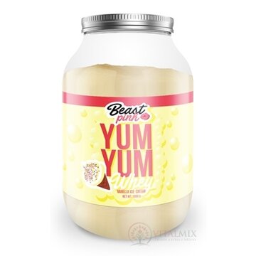 BeastPink Yum Yum Whey PROTEIN vanilla ice cream, srvátkový proteínový prášok 1x1000 g obrázok