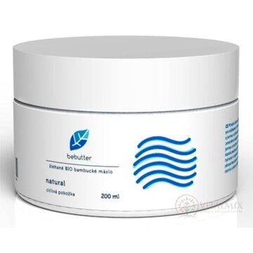 Bebutter šl.BIO bambucké maslo Natural krémový telový balzam, citlivá pokožka, 1x200 ml obrázok