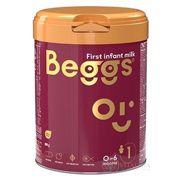 Beggs 1 počiatočná dojčenská mliečna výživa (od narodenia) 1x800 g obrázok