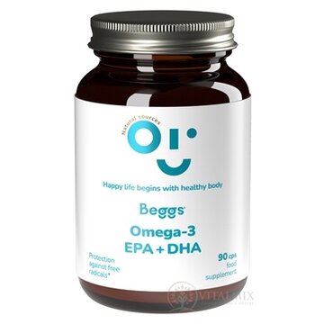 Beggs OMEGA-3, EPA+DHA cps 1x90 ks obrázok