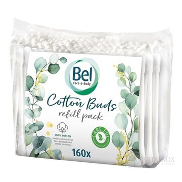 Bel Face & Body Vatové tyčinky náplň vo vrecúšku 1x160 ks obrázok