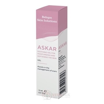 BELUPO SKIN SOLUTIONS ASKAR upokojujúci gél na hydratáciu a zmäkčenie kože 1x15 ml obrázok