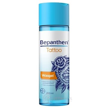 Bepanthen Tattoo umývací gél na tetovanú pokožku 1x200 ml obrázok