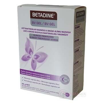 BETADINE BV GÉL vaginálny gél 40 g + 7 aplikátorov, 1x1 set obrázok