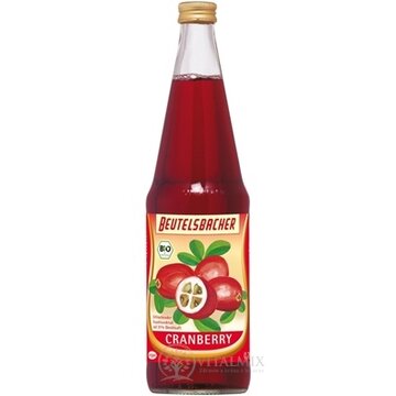 BEUTELSBACHER BIO Brusnicový kokteil 1x0,7 l obrázok